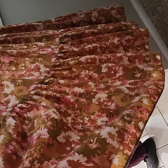 HOUSE OF HARLOW 1960 BOHEMIAN TIERED MAXI DRESS SMOKED BACK WOMENS SIZE XS - Picture 10 of 11